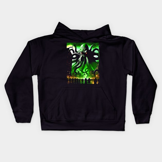 The Call of Cthulhu Kids Hoodie by dnacreativedesign